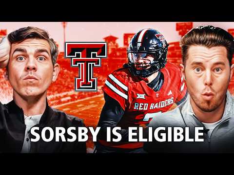 "This Is TERRIBLE For College Football" | Texas Tech QB Brendan Sorsby RULED ELIGIBLE