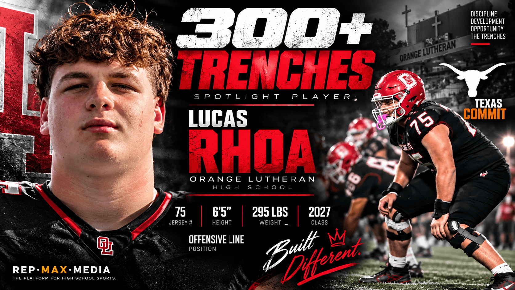 Lucas Rhoa Turned Down His Dad’s School. Texas Is About to Find Out Why That Mattered.